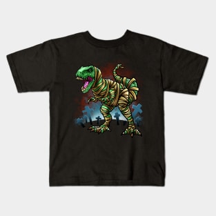 Mummy Dinosaur Kids T-Shirt